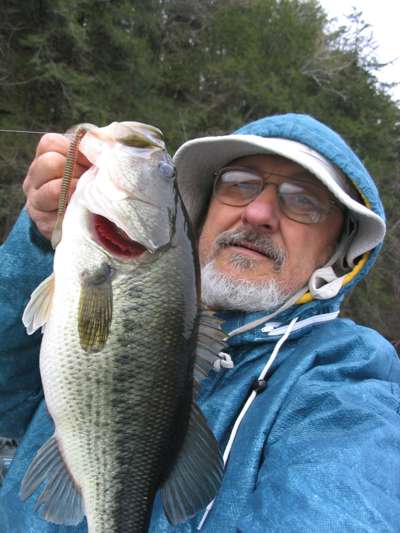Hatch pond. Off colored, mostly shallow, and not immune to the Drop Shot advantage