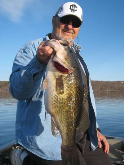 Drop shot fishing is definitely NOT just for 'keepers'. This one went 7-13.